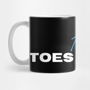 10 TOES DOWN Mug